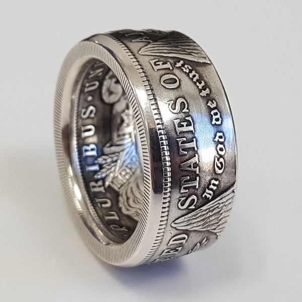 Oneswear® 🔥🎁1921 Classic Morgan Dollar Coin Ring D03