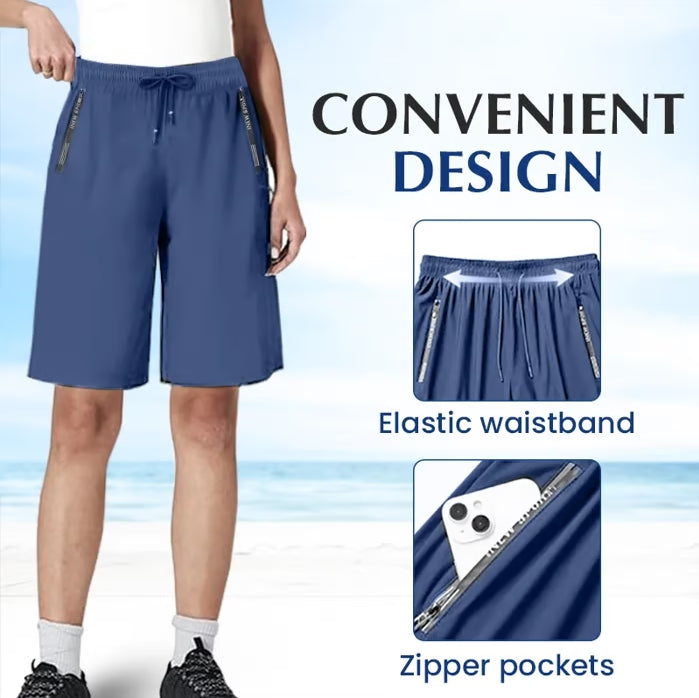 Sfrcord® 🎁LAST DAY SALE 49% OFF🔥Ice Silk Quick Drying Stretch Shorts D05