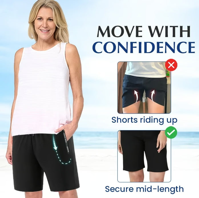 Sfrcord® 🎁LAST DAY SALE 49% OFF🔥Ice Silk Quick Drying Stretch Shorts D05