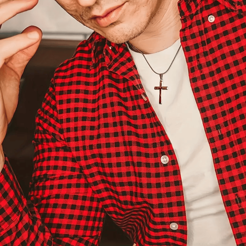 Oneswear® 🔥 Grandson. Never Lose Faith - Cross Necklace D05