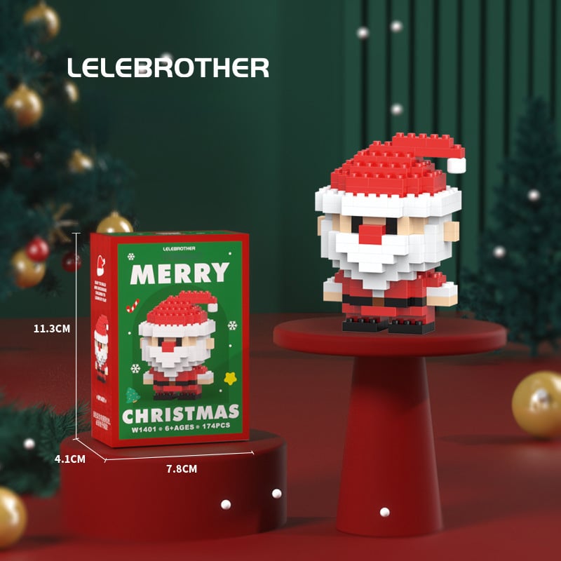 CZTICLE® 🎁Limited Time 49% OFF-🎄Santa Claus Design Building Blocks Toy D01