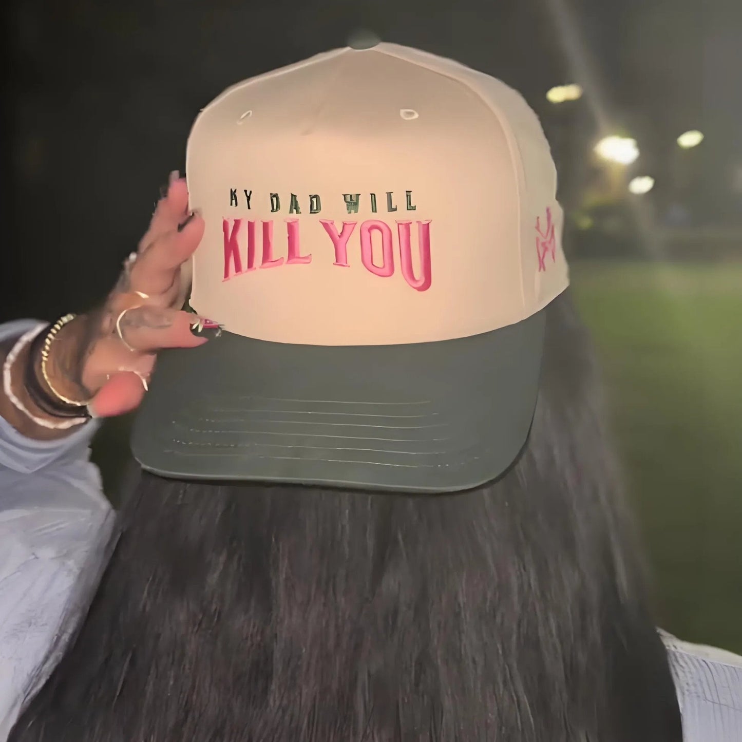Sfrcord® 🔥 🎉Buy 4 Get 1 Free 🔥My Dad Will Kill You Trucker Hat🔪😏 D03