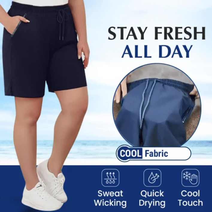 Sfrcord® 🎁LAST DAY SALE 49% OFF🔥Ice Silk Quick Drying Stretch Shorts D05