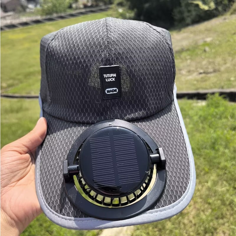 CiliferĀ® š„ Solar Rechargeable Peaked Cap D01