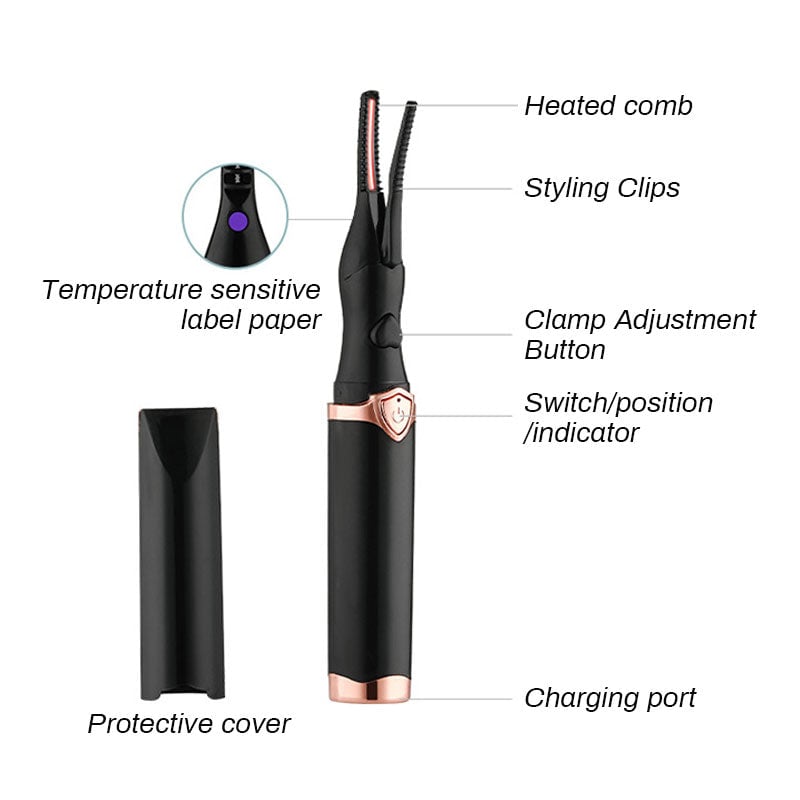 Cilifer® 🔥Electric Eyelash Curler for Instant Glam✨ Blink & Dazzle! 👁️ D03