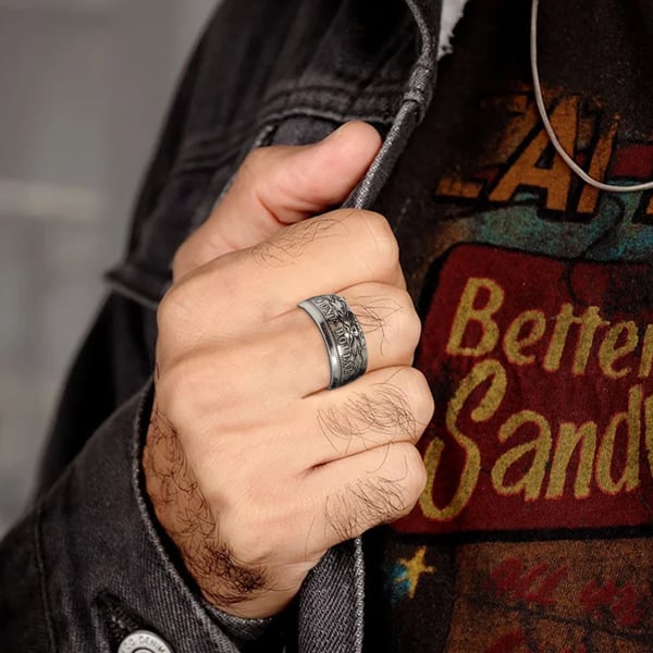 Oneswear® 🔥🎁1921 Classic Morgan Dollar Coin Ring D02