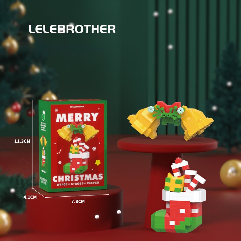 CZTICLE® 🎁Limited Time 49% OFF-🎄Santa Claus Design Building Blocks Toy D01