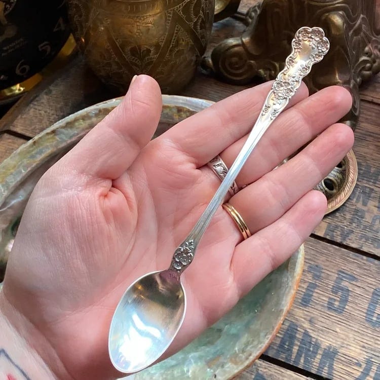 CZTICLE®🔥LAST DAY 60% OFF✨Handmade Sterling Spoon Necklace -Handmade Sterling Spoon Necklace Crafted from Authentic Vintage Silverware D02