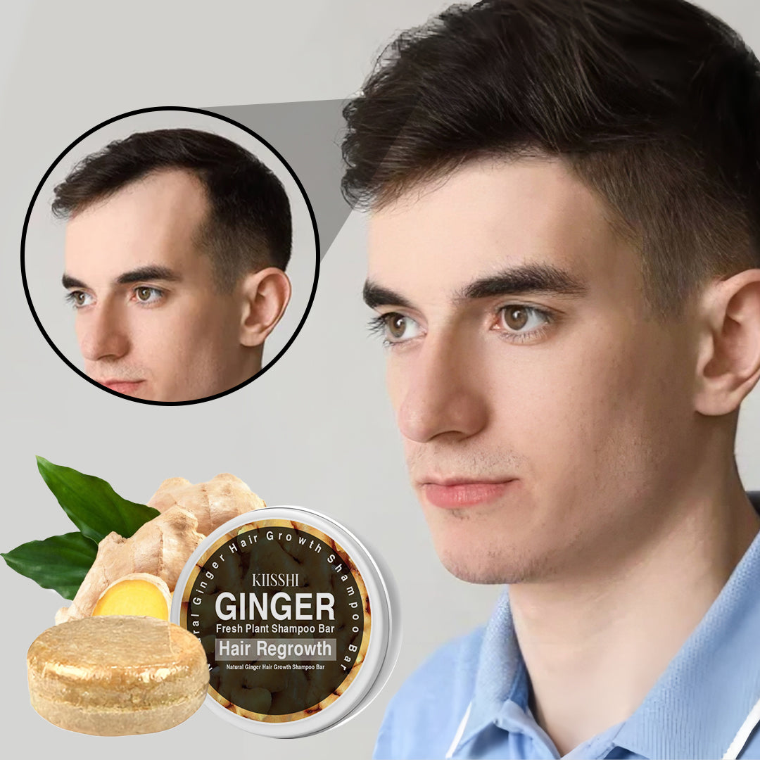 KISSHI™ Ginger Fresh Plant Shampoo Bar 🫚4
