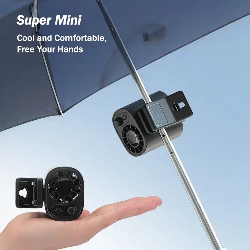 Cilifer® 🔥Last Day Sale 49% Off🔥Car Clip On Fan with LED Display D01