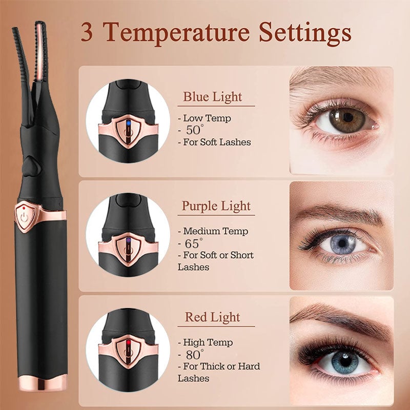 Cilifer® 🔥Electric Eyelash Curler for Instant Glam✨ Blink & Dazzle! 👁️ D03