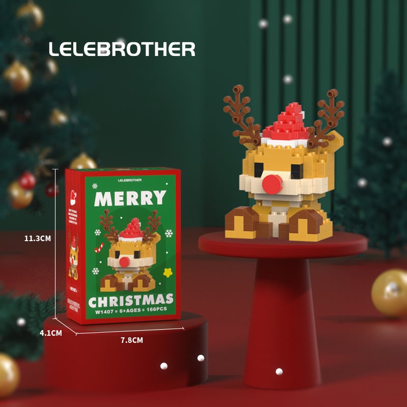 CZTICLE® 🎁Limited Time 49% OFF-🎄Santa Claus Design Building Blocks Toy D01