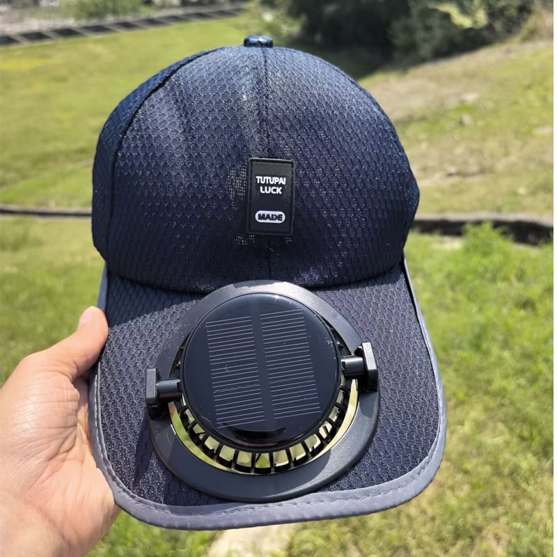 CiliferĀ® š„ Solar Rechargeable Peaked Cap D01