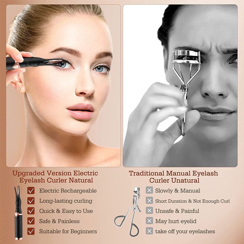Cilifer® 🔥Electric Eyelash Curler for Instant Glam✨ Blink & Dazzle! 👁️ D03
