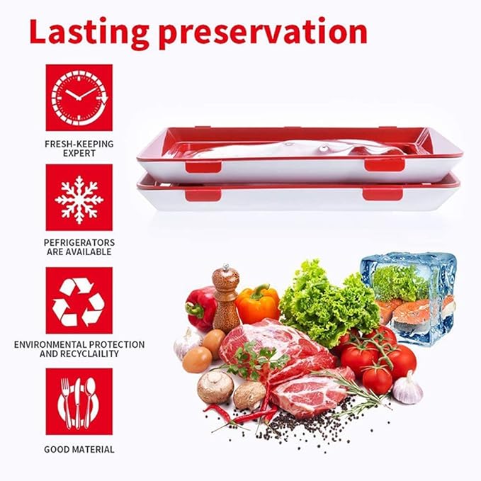 Cilifer® 🔥Environmentally Friendly Design - Reusable Food Preserving Tray🥰 D01
