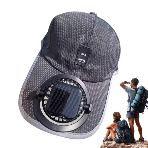 CiliferĀ® š„ Solar Rechargeable Peaked Cap D02