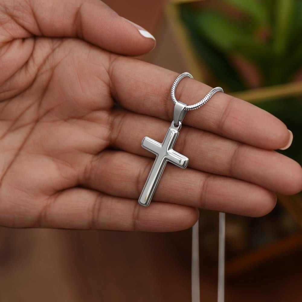 Oneswear® 🔥 Grandson. Never Lose Faith - Cross Necklace D05