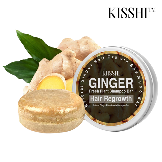 KISSHI™ Ginger Fresh Plant Shampoo Bar 🫚1