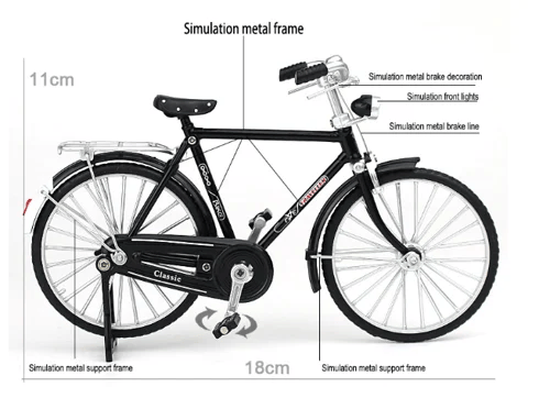 CiliferĀ® š„ DIY Bicycle Model Scale D02