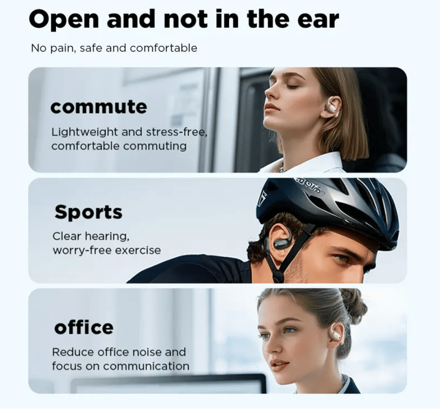 Cilifer®MS190 Translation Earbuds. Supports Real-Time Translation in 135 Languages With APP. Bluetooth 6.0 Earphones