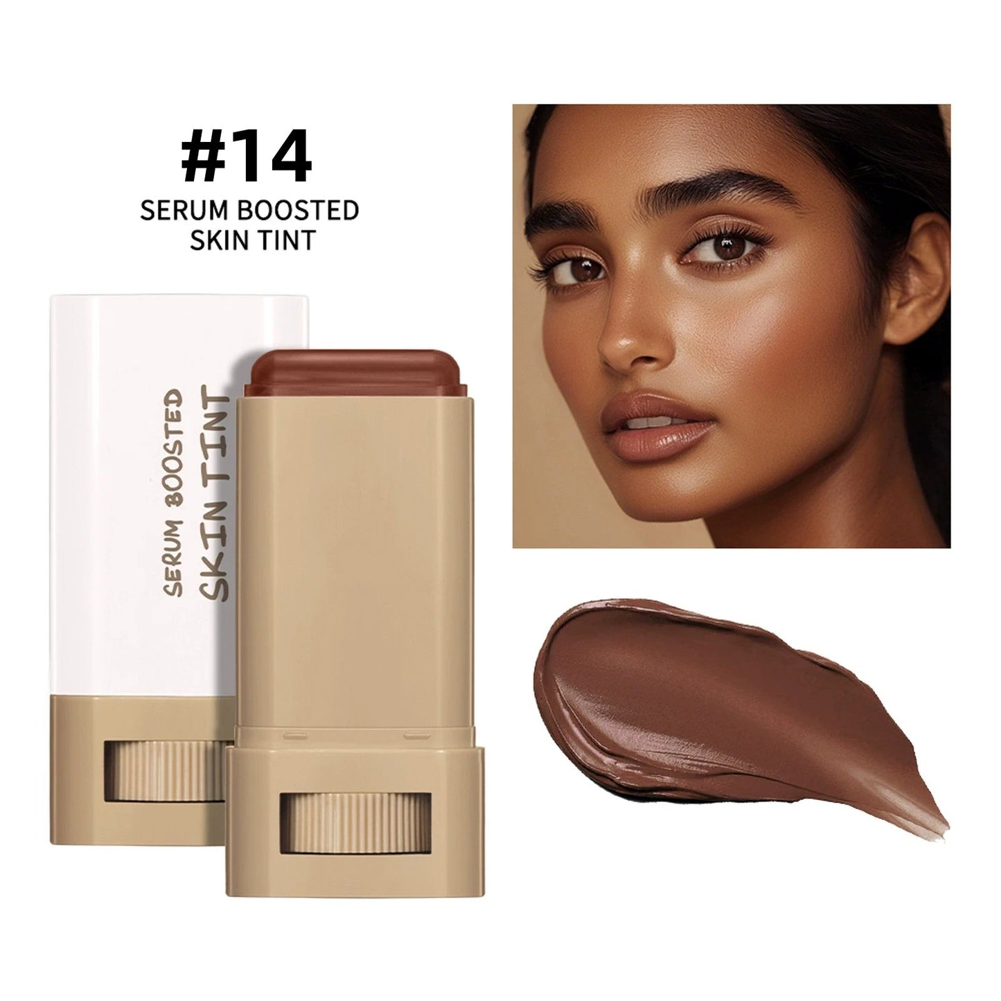 Luhaka® 🔥Foundation Stick Beauty Balm Serum Boosted Skin Tint D03