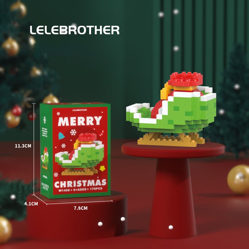CZTICLE® 🎁Limited Time 49% OFF-🎄Santa Claus Design Building Blocks Toy D01