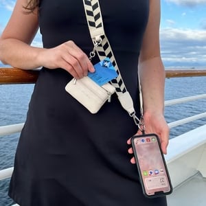 Cilifer®🔥Phone Strap with Zippered Pouch D02