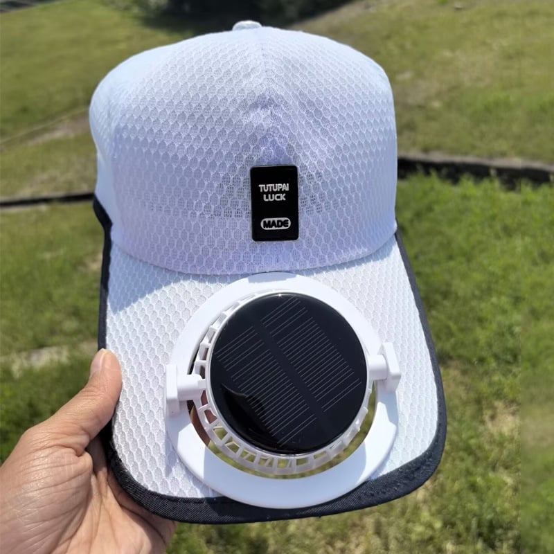 CiliferĀ® š„ Solar Rechargeable Peaked Cap D01