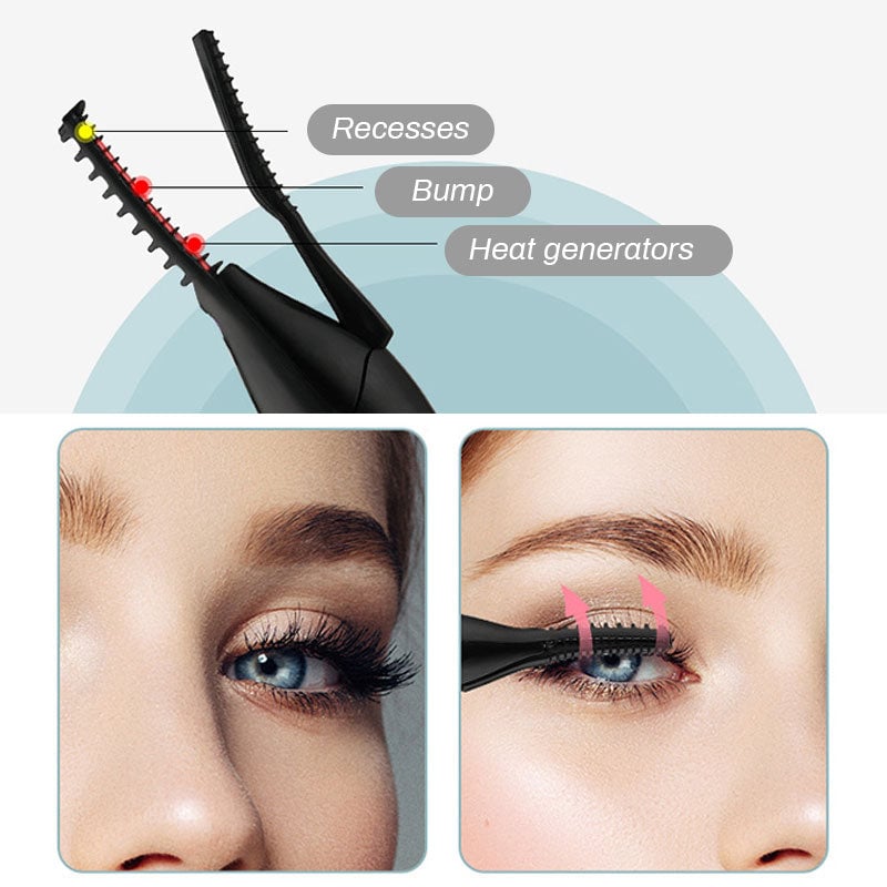 Cilifer® 🔥Electric Eyelash Curler for Instant Glam✨ Blink & Dazzle! 👁️ D03