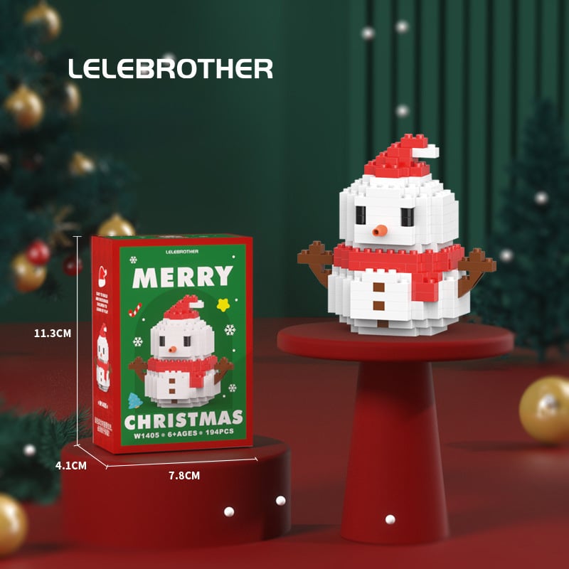 CZTICLE® 🎁Limited Time 49% OFF-🎄Santa Claus Design Building Blocks Toy D01