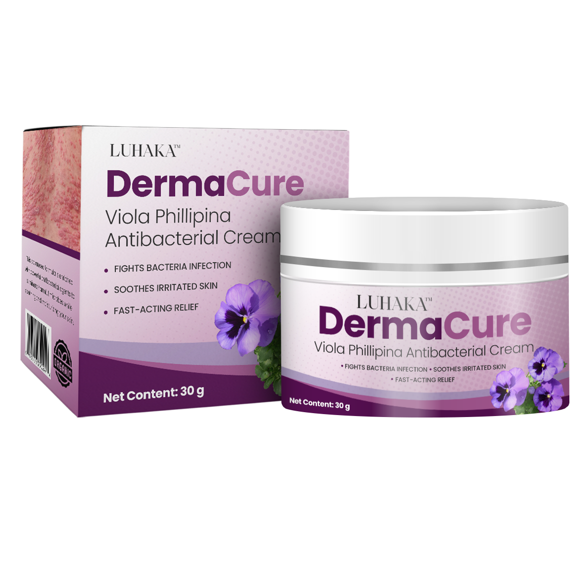 Luhaka™ DermaCure Viola Phillipina Antibacterial Cream 🪻1