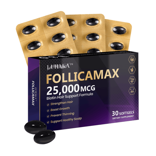 Luhaka™ FollicaMax 25,000 MCG Hair Growth Support ⚙️2