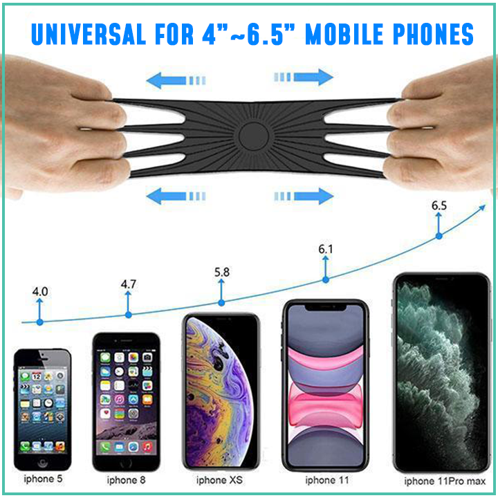 360° Bike Phone Stabilizing Holder