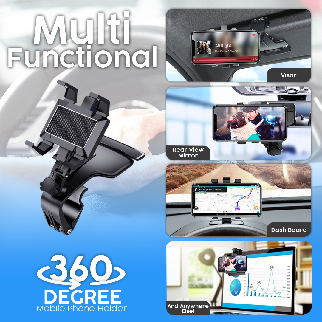 360º Phone Holder Clip