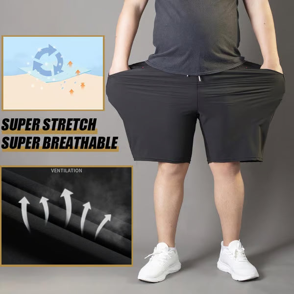 Sfrcord®  🎁LAST DAY SALE 49% OFF🔥Ice Silk Quick Drying Stretch Shorts D05