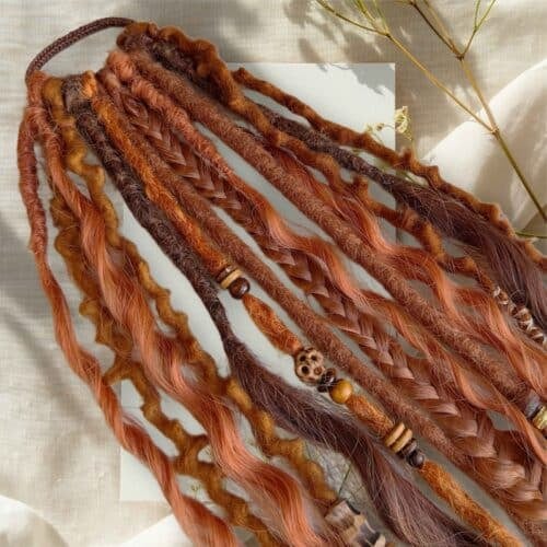 🔥Last Day 50% OFF👩🏼‍🦱Elastic Dread Ponytail Salty Soul
