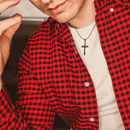 Oneswear® 🔥 Grandson. Never Lose Faith - Cross Necklace D04
