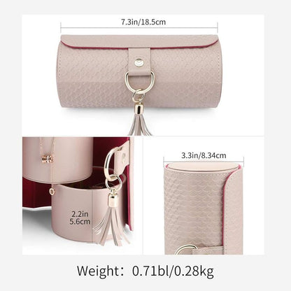 Cilifer® Layered Travel Jewelry Case – Elegant Storage. Always Ready to Shine