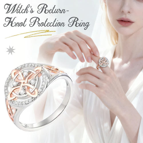 Cilifer®Handmade Witch's Return-Knot Protection Ring💞Protect Your Loved Ones