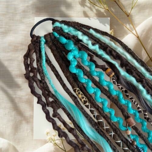 🔥Last Day 50% OFF👩🏼‍🦱Elastic Dread Ponytail Salty Soul