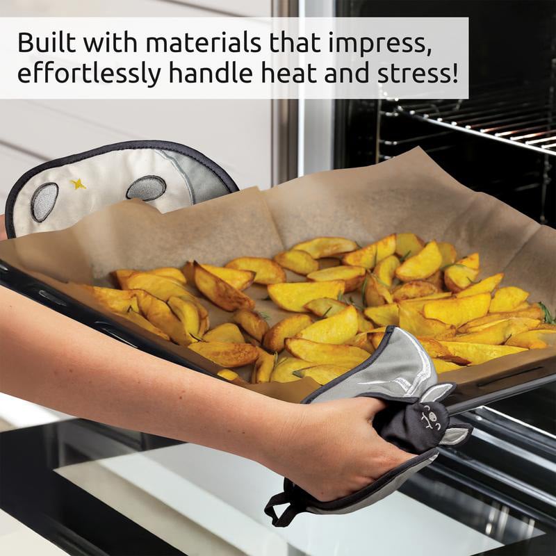 Cilifer®Batlicious Oven Mitts & Pot Holders Set