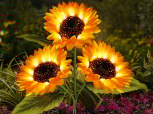 Cilifer®  🔥🌞Solar LED Sunflower Garden Lights-29.6inch/75cm D03