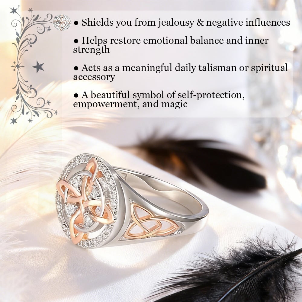 Cilifer®Handmade Witch's Return-Knot Protection Ring💞Protect Your Loved Ones