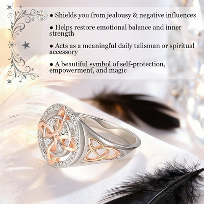 Cilifer®Handmade Witch's Return-Knot Protection Ring💞Protect Your Loved Ones
