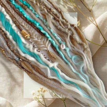 🔥Last Day 50% OFF👩🏼‍🦱Elastic Dread Ponytail Salty Soul