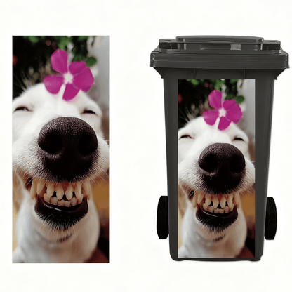 Cilifer® Donkey Painting Trash Can Sticker