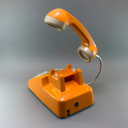 Billhol® 🔥Upcycled Rotary Phone Lamp. Vintage Desk Light D01