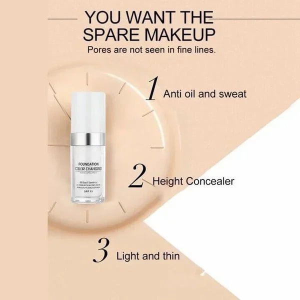 Cilifer®Colour Changing Mature Skin Foundation