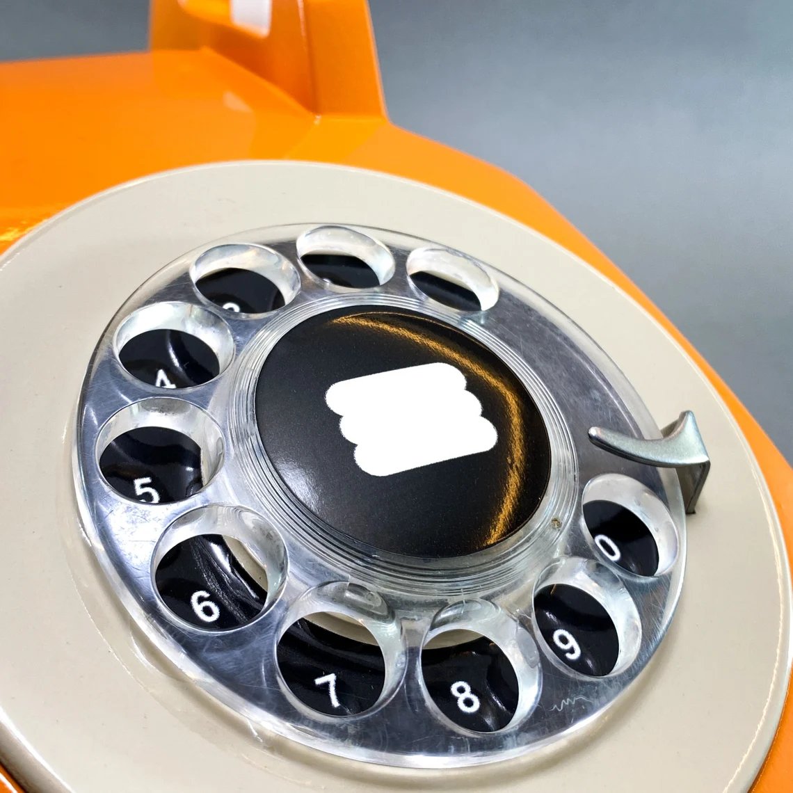 Billhol® 🔥Upcycled Rotary Phone Lamp. Vintage Desk Light D01