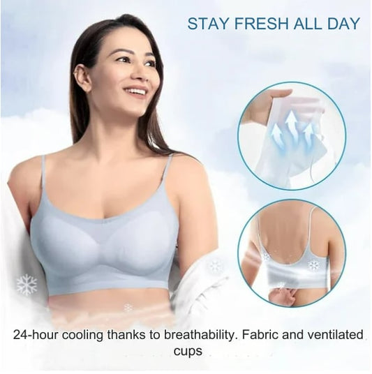 Sfrcord® 🔥Ultra-thin seamless ice silk comfortable bra D01